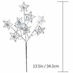 Hot Sale 🎉 Silver Glitter Star Pick by Ashland® 👏 -Christmas Decor Collections Shop 10675448 3