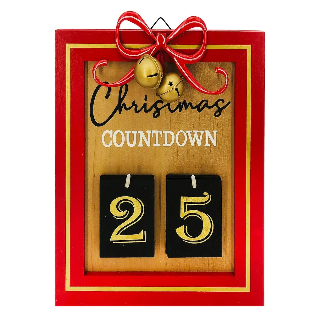 Hot Sale 𧨠14.25'' π Christmas Countdown Wall Décor by Ashland® π 1 Hot Sale 𧨠14.25'' π Christmas Countdown Wall Décor by Ashland® π