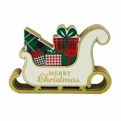 Brand new ✨ Assorted 5'' Sleigh with 🔔 Christmas Gifts Tabletop Décor by Ashland® 🎁 -Christmas Decor Collections Shop 10698976 3