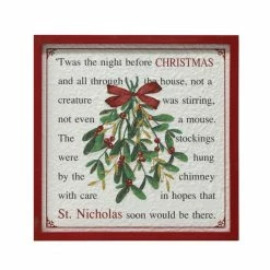 Best Sale ✨ Assorted 14" Mistletoe Wall Frame by Ashland® 🛒 -Christmas Decor Collections Shop 10698983 3