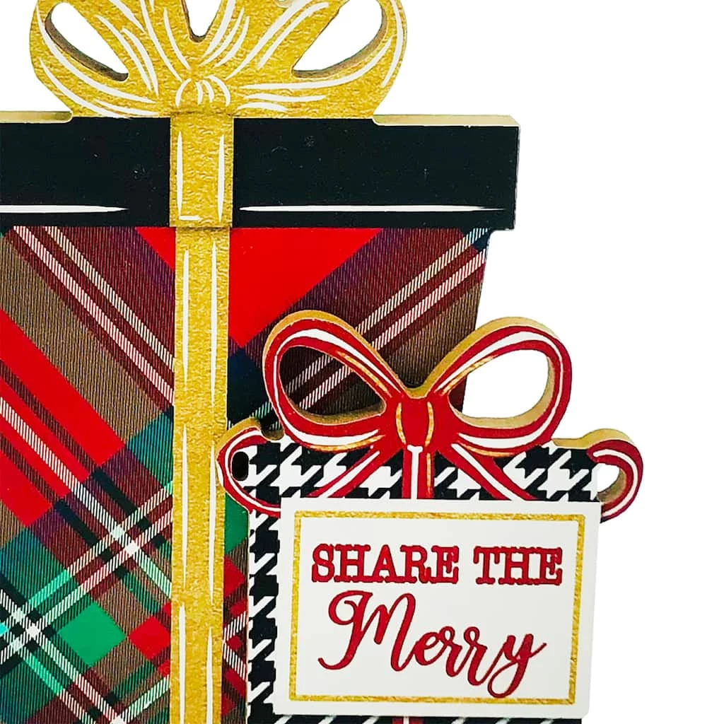 Best deal ✨ 8'' Merry Gift Box Shaped Tabletop Décor by Ashland® 😀 2 Best deal ✨ 8'' Merry Gift Box Shaped Tabletop Décor by Ashland® 😀 - Image 2