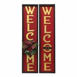 Best deal ⭐ 36" Welcome Wall Sign With Wreath by Ashland® 👏