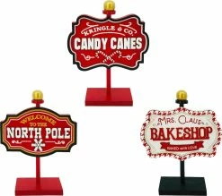 Best deal 🛒 Assorted 9'' ❄ Christmas Sign with Stand Tabletop Décor by Ashland® 🔥