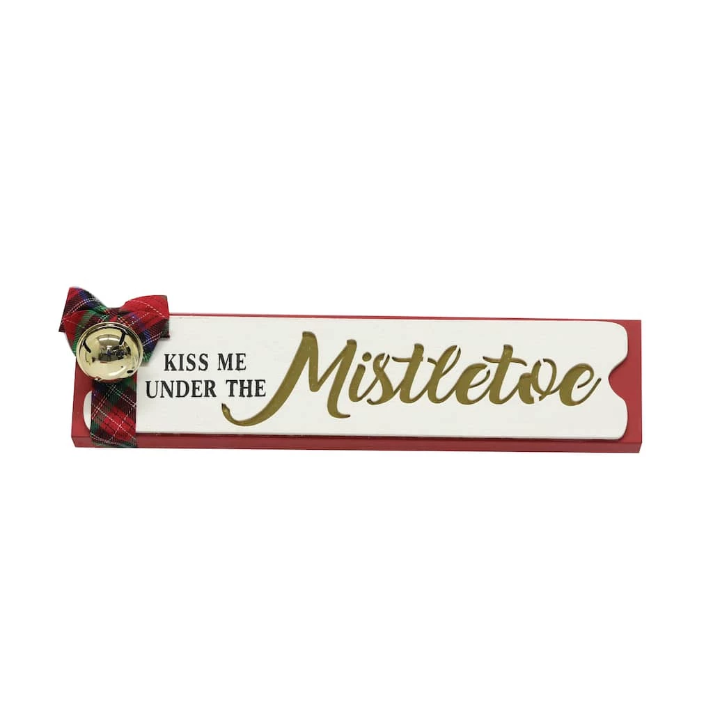 Budget 𧨠Assorted 11" Mistletoe & Tis The Season Tabletop Sign by Ashland® π 2 Budget 𧨠Assorted 11" Mistletoe & Tis The Season Tabletop Sign by Ashland® π - Image 2