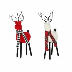 Budget ๐ Assorted 18" Deer with Scarf Tabletop Accent by Ashland® โค๏ธ