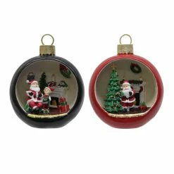 Best deal 🥰 Assorted 6" Santa Scene Ornament Tabletop Décor by Ashland® 🔥
