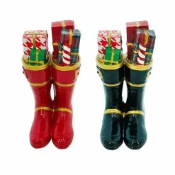 Budget ๐ฏ Assorted 5.5'' Nutcracker ๐ฅพ Boots Tabletop Décor by Ashland® ๐