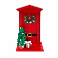 Coupon 🔔 Assorted 12.4'' Door with Santa Belt Tabletop Décor by Ashland® 🧨 -Christmas Decor Collections Shop 10699036 3