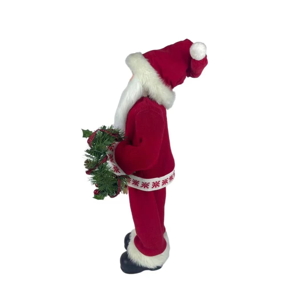 Brand new 🎁 22'' Santa Fair Isle Tabletop Figurine by Ashland® 🛒 2 Brand new 🎁 22'' Santa Fair Isle Tabletop Figurine by Ashland® 🛒 - Image 2