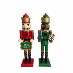 Best deal ❤️ Assorted 15'' Red/Green Nutcracker Tabletop Décor by Ashland® 🎉