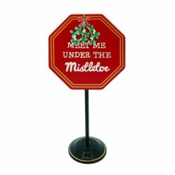Budget ✔️ 15.5'' Mistletoe Post Stand Tabletop Décor by Ashland® 😉