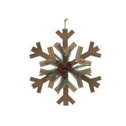 Top 10 🌟 Snowflake with Pinecone Wall Décor by Ashland® ❤️