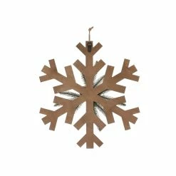 Top 10 🌟 Snowflake with Pinecone Wall Décor by Ashland® ❤️ -Christmas Decor Collections Shop 10699213 3