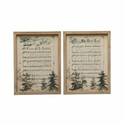 Outlet 👏 Assorted 🎁 Christmas Sheet Music Wall Hanging by Ashland® 😉