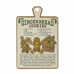 Wholesale ๐ Gingerbread Cookies Recipe Wall Hanging by Ashland® ๐