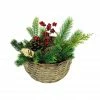 Wholesale 🤩 Pine, Pinecone & Bells Basket Arrangement by Ashland® 👏