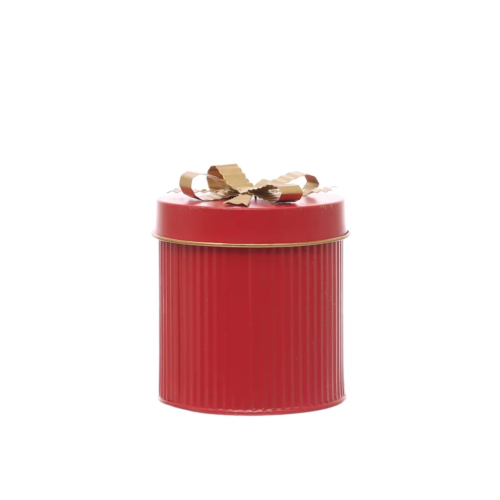 New π₯ 6" Red Metal Gift Box With Bow by Ashland® π 1 New π₯ 6" Red Metal Gift Box With Bow by Ashland® π