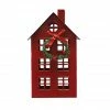 Best Pirce 🎁 10" Red House With Wreath Tabletop Decoration by Ashland® 👍