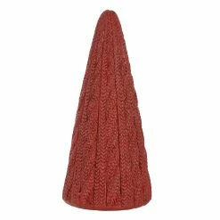 Cheap 🥰 8" Red Cable Knit Tabletop Tree by Ashland® ❤️