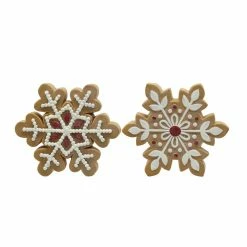 Buy ✔️ Assorted 7" Gingerbread Snowflake Tabletop Accent by Ashland® 🔔