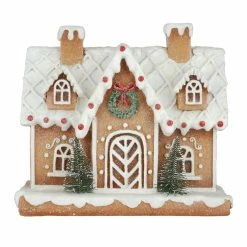 Flash Sale 🔥 8" Snowy Tabletop Gingerbread House by Ashland® ⭐