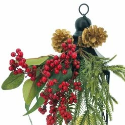 Outlet 👍 17" Berry & Pinecone Tabletop Lantern by Ashland® 👍 -Christmas Decor Collections Shop 10699726 4