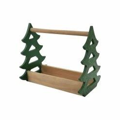 Best deal 🔥 Assorted Tree Tabletop Crate with Handle by Ashland® 👏 -Christmas Decor Collections Shop 10700234 4