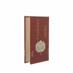 Discount 😀 10.25" Red Merry & Bright Book Box by Ashland® 😉 -Christmas Decor Collections Shop 10700256 3