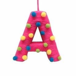 New 🎁 Assorted Yarn Letter Ornament by Ashland® 👏 -Christmas Decor Collections Shop 10700825 3