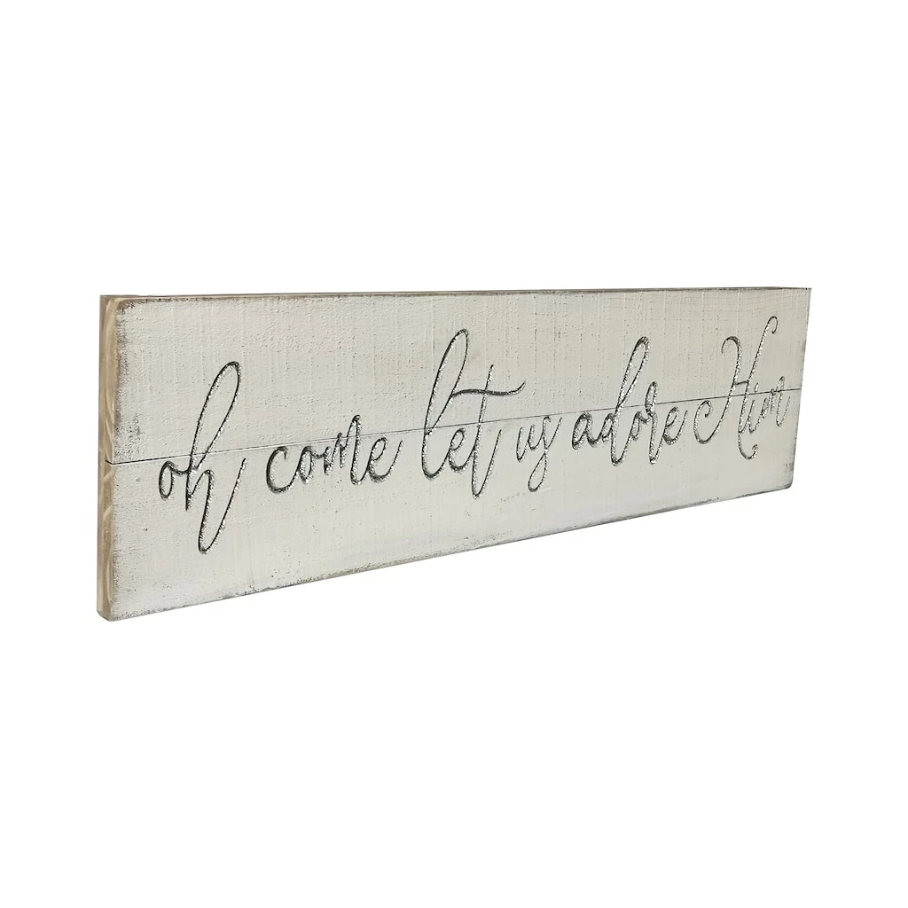 Top 10 β Oh Come Let Us Adore Him Plank Wall Sign by Ashland® π 2 Top 10 β Oh Come Let Us Adore Him Plank Wall Sign by Ashland® π - Image 2