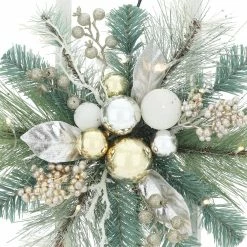 Hot Sale ⌛ Lighted Winter Floral Window Pane Wall Accent by Ashland® ❤️ -Christmas Decor Collections Shop 10700831 2