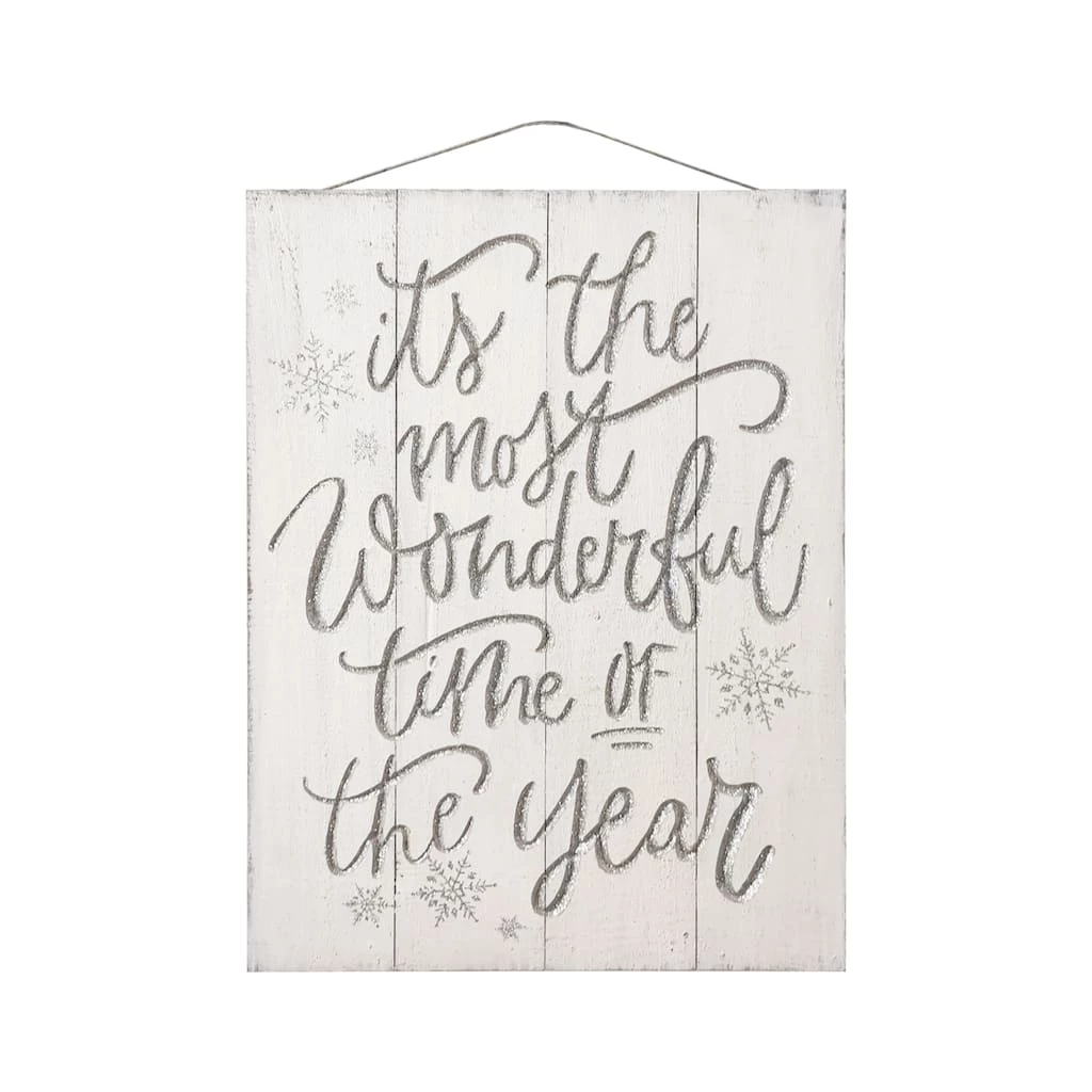 Outlet π Most Wonderful Time of the Year Wood Plank Wall Sign by Ashland® π 1 Outlet π Most Wonderful Time of the Year Wood Plank Wall Sign by Ashland® π
