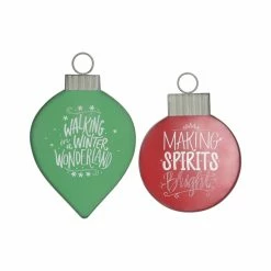 Budget ❤️ Assorted 🎄 Christmas Ornament Wall Sign by Ashland® 🛒