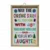 Cheapest ❤️ Life with Laughter 🔔 Christmas Wall Sign by Ashland® 🛒