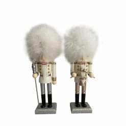 Best reviews of ⭐ Assorted 10" Fluffy Tabletop Nutcracker in Glittery White Uniform by Ashland® 🎁