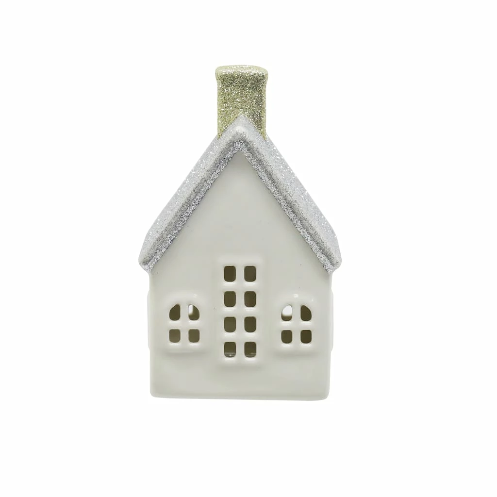New 🔔 Assorted 6" Ceramic Tabletop House by Ashland® 🎁 2 New 🔔 Assorted 6" Ceramic Tabletop House by Ashland® 🎁 - Image 2