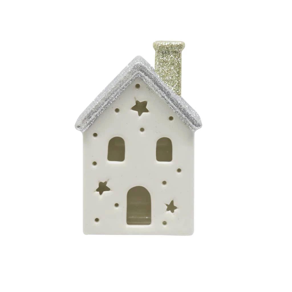 New 🔔 Assorted 6" Ceramic Tabletop House by Ashland® 🎁 3 New 🔔 Assorted 6" Ceramic Tabletop House by Ashland® 🎁 - Image 3