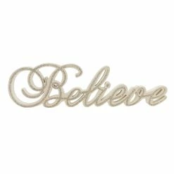 Hot Sale 🛒 25" Glittery Believe Tabletop Sign by Ashland® 🌟