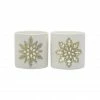Best Sale 🧨 Assorted 3.5" Snowflake Candle Holder by Ashland® 🛒