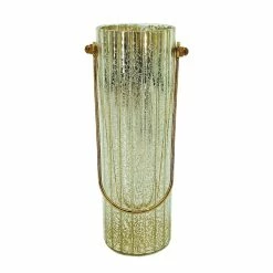 New 🔔 8" Gold Glass Candle Holder by Ashland® 🎉