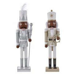 Wholesale 🔥 Assorted 16" Metallic Tabletop Nutcracker by Ashland® 🔔