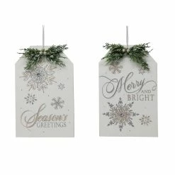 Brand new ❤️ Assorted 🔔 Christmas Sentiment Wall Tag by Ashland® 🧨