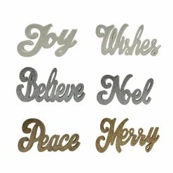 Cheapest 🧨 Assorted 8.8" 🔔 Christmas Tabletop Sign by Ashland® ✔️