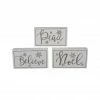 Best deal 😉 Assorted 7'' Believe/Peace/Merry Block Tabletop Décor by Ashland® 🎁