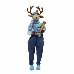 Brand new ⌛ Assorted 23.5" 🎄 Christmas Sitter Deer Tabletop Accent by Ashland® 😉 -Christmas Decor Collections Shop 10700906 2