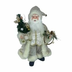 Best deal 🥰 18" Santa in Ivory Robes Tabletop Accent by Ashland® 👍