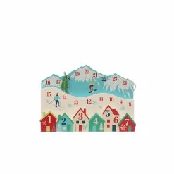 Brand new ⭐ Skiing 🎁 Christmas Countdown Tabletop Décor by Ashland® 💯