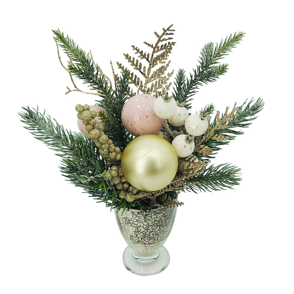 Outlet ๐ 12" ๐ Christmas Pine Arrangement in Decorative Container by Ashland® ๐ฏ 1 Outlet ๐ 12" ๐ Christmas Pine Arrangement in Decorative Container by Ashland® ๐ฏ