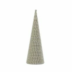 Best deal 👍 15" Pearl Cone Tree Decoration by Ashland® 🥰