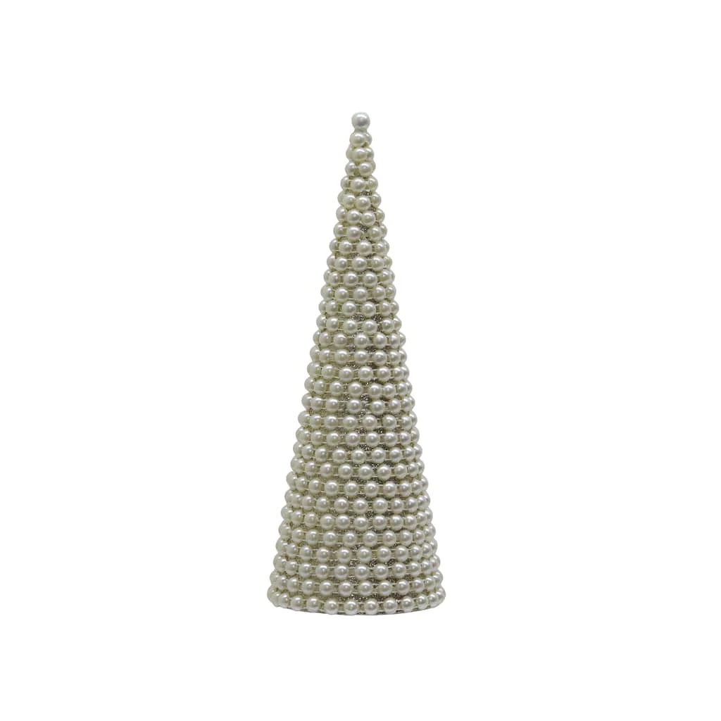Hot Sale ๐ 12" Pearl Cone Tree Decoration by Ashland® ๐งจ 1 Hot Sale ๐ 12" Pearl Cone Tree Decoration by Ashland® ๐งจ